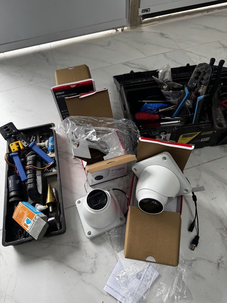 Cámaras de seguridad listas para instalar