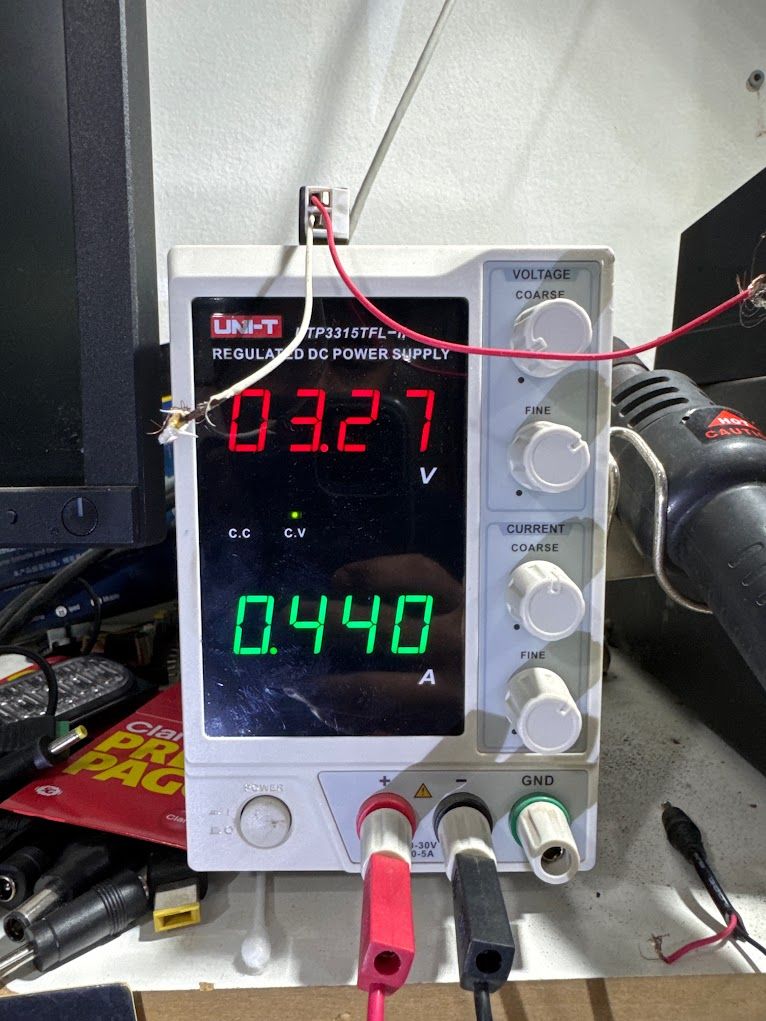 Diagnóstico con fuente de laboratorio